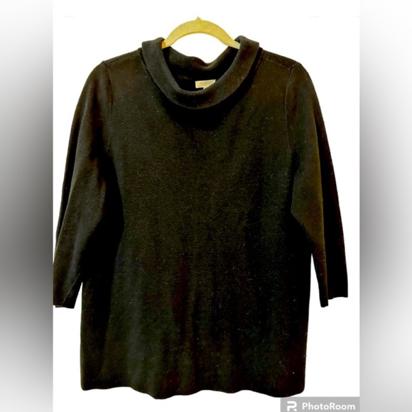 Talbots Long Sleeve Sweater Top - Black - Talbot's Size X (between 12-14) - Picture 1 of 7